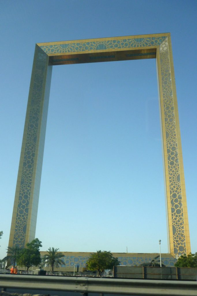 Der größte Bilderrahmen der Welt, der "Dubai Frame"